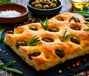 Focaccia casera