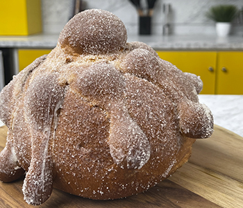 Pan de Muerto con azúcar